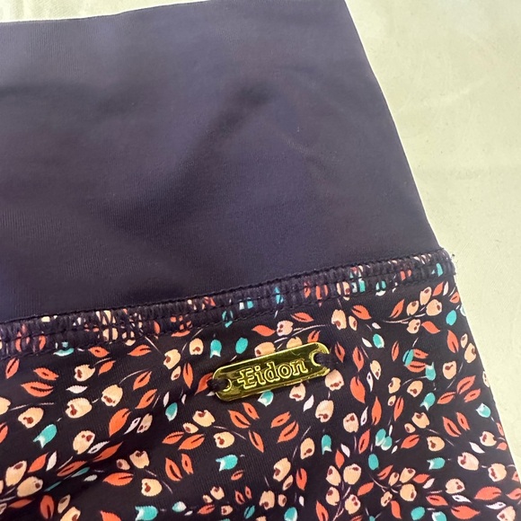 Black and Red Athletic Shorts with Elastic Waistband - Picture 3 of 4